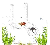 Plateforme d'exposition pour tortue Plateforme flottante transparente à