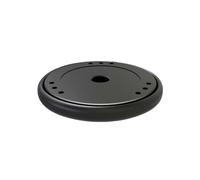 Plateforme d'isolation sonore, coussin de recul d'amortissement pour Apple Homepod Amazon Echo Google Home stabilisateur de haut-parleur intelligent (noir)