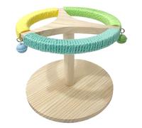 Plateforme d'oiseau - Support de perche Playstand Part Perch | Jouet interactif pour perche - Jouet rotatif pour oiseaux enrichissants - Accessoire amusant pour tourbiers