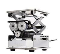 Plateforme élévatrice électrique en acier inoxydable, petit support de laboratoire avec télécommande, table élévatrice de laboratoire, capacité de charge 10 kg, silencieuse, pour scolaires(20x20cm)