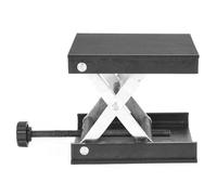 Plateforme Élévatrice en Métal Table élévateur Support de Levage pour Laboratoire Expérience Scientifique 90 x 90 x 90mm, Noir, Autres Produits De Laboratoire