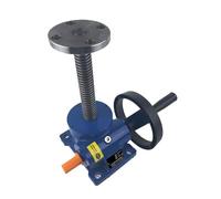 Plateforme élévatrice manuelle à manivelle, petite plateforme élévatrice électrique à quatre vis de liaison(SWL1T)