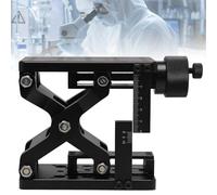 Plateforme élévatrice manuelle avec règle graduée, plate-forme coulissante optique de haute précision de 60 mm, capacité de charge de 20 kg pour positionnement de laboratoire et industriel