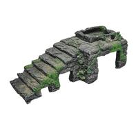 Plateforme en pierre réaliste pour décoration de paysage, grotte, abri pour reptiles, aquariums et terrariums