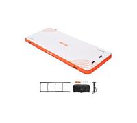 VEVOR Quai flottant gonflable, 4,57 x 1,82 m, plate-forme de quai gonflable, tapis de quai flottant antidérapant avec sac de transport portable échelle amovible radeau d'île pour piscine, plage, océan