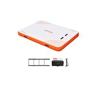 VEVOR Quai flottant gonflable, 3,04 x 2,43 m, plate-forme de quai gonflable tapis de quai flottant antidérapant avec sac de transport portable échelle amovible, radeau d'île pour piscine, plage, océan