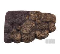 Plateforme Habitat Naturel pour Tortues, Décor Flottant en Roches Résine pour Aquarium Idéal pour Animaux Semi-Aquatiques