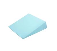 Plateforme inclinée pour squats Cale de Squat en mousse EVA, coussin repose-pieds extensible for mollet, cale d'inclinaison, robuste, civière cheville et genou, extension jambe(Blue)