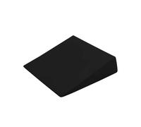 Plateforme inclinée pour squats Cale de Squat en mousse EVA, coussin repose-pieds extensible for mollet, cale d'inclinaison, robuste, civière cheville et genou, extension jambe(Black)