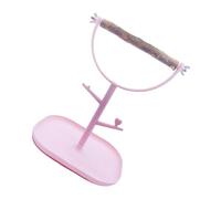 Plateforme multi-usage pour perroquet avec branche à mâcher plateau amovible pour calopsittes inséparables petits oiseaux divertissement jouet calopsitte jeu gym