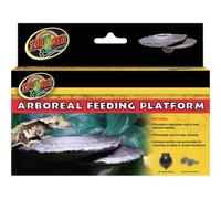 Plateforme nourrissage pour reptile arborcole Zoomed Gris TU