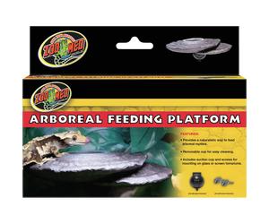 Plateforme nourrissage pour reptile arborcole Zoomed Gris TU