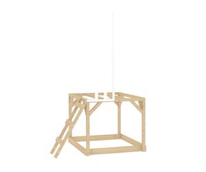 Plateforme Pilotis Pour Maisonnette Modulable Bois Fsc® Marron - Blanc TU