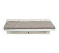 Plateforme pour chat avec coussin paysage d'escalade Trixie Blanc M