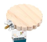 Plateforme pour oiseaux - Plateforme pour animaux de compagnie de 12 x 8 cm, renfort de liaison | Toys Stand Playground avec facilité, support pour perchoir pour oiseaux, jouet pour activité améliorée