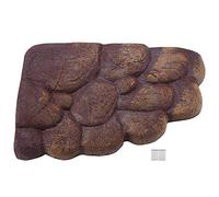 Plateforme pour Tortue avec Aimant, Îlot de Bains de Soleil Fixation Magnétique Stable et Sûr, Rocher Résine Naturelle pour Tortue Aquatique, pour Aquarium