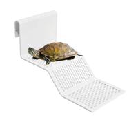 Plateforme Repos pour Tortue avec Pince Support Ramp Fixation par Ventouse | Plateforme Repos pour Tortue Grenouille Triton Reptile Agame Gecko Crabe pour Reptile Amphibien Grenouill