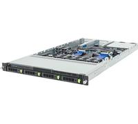 Plateforme serveur 1U processeurs pris en charge Intel, mémoire ECC REGISTERED et maximum 4, nombre d'alimentations dans l'ensemble 2x 1600W