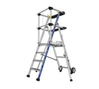 Plateforme Sherpamatic 4 marches - garde-corps lisses - TUBESCA COMABI - 02272904 Noir G