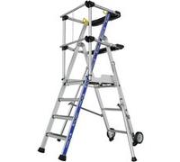 Plateforme Sherpamatic 4 marches - garde-corps lisses - TUBESCA COMABI - 02272904