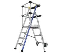 Plateforme Sherpamatic 6 marches - garde-corps lisses - TUBESCA COMABI - 02272906