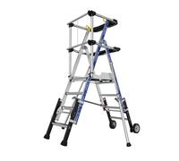 Plateforme SHERPASCOPIC 3 à 4 marches - garde-corps lisses TUBESCA-COMABI 02272950