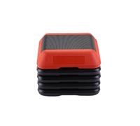 Plateforme Step RéGlable Mini marche de remise en forme 40cm, for usage domestique, exercice aérobique, rend les entraînements à domicile amusants et efficaces Step AéRobic Ajustable(Red)