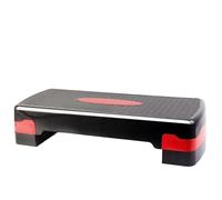 Plateforme Step RéGlable Pédale Fitn for adultes, exercice professionnel d'intérieur, équipement de Yoga, planche d'étirement, rythme, marche Hine Step AéRobic Ajustable(68cm black and red)