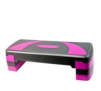 Plateforme Step RéGlable Pédale Fitn for adultes, exercice professionnel d'intérieur, équipement de Yoga, planche d'étirement, rythme, marche Hine Step AéRobic Ajustable(78cm black rose red)