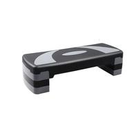 Plateforme Step RéGlable Planche d'étirement de Yoga rythmique, équipement gymnastique, aérobic, grand usage domestique, plate-forme marche professionnelle Step AéRobic Ajustable(Black and gray 78cm)