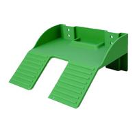 Plateforme Tortue Avec porte-manger, rampe, déco aqua