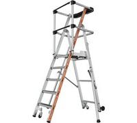 Plateforme VELOCE 5 marches - garde-corps a sangles - TUBESCA COMABI - 02274115