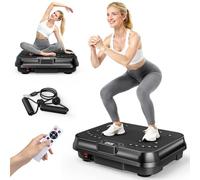 Plateforme Vibrante 250 Niveaux 9 Programmes Drainage Lymphatique | 10 min = 1h de course. 9 prog, 250 vitesses, 130kg. Vibra focalisée : abdos 60%, jambes 80%. Massage + 2 bandes