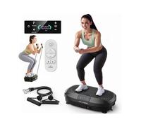 Plateforme Vibrante 3-en-1 FED FITNESS - 120 Niveaux - 5 Programmes - Télécommande - Écran LED - Silencieuse - Charge Max 150 kg