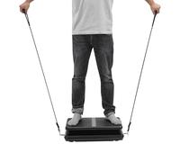 Plateforme vibrante avec télécommande [charge maximale de 150 kg] - Plateforme vibrante vainqueur du test pour la maison, 99 niveaux d'entraînement complet du corps, pour le fitness, le développement