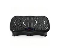 Plateforme vibrante BLOSSOM pour le fitness-Bluetooth-5 programmes-99 niveaux-2 Bandes Résistances et Télécommande-noir