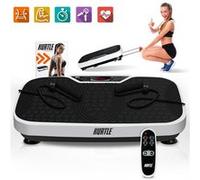Plateforme Vibrante de Gym - Hurtle - blanc - Facile à transporter noir / blanc G