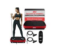 Plateforme Vibrante de Gym - Hurtle - Rouge - Facile à transporter