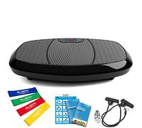 Plateforme Vibrante & Oscillante Bluefin Fitness à Doubles Moteurs 3D | Oscillation, Vibration + Mouvement 3D | Grande Surface Anti-Dérapante | Haut-parleurs Bluetooth | Design Anglais