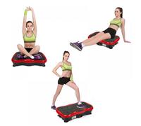 Plateforme Vibrante Perte de Poids Plaque Vibrante Charge de 150 kg Silencieux Compact pour Le Modelage et la Relaxation