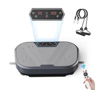 Plateforme Vibrante Perte de Poids,Plaque Vibrante Fitness avec Bluetooth intégré,Plateforme Vibrante 120 avec Vitesses Réglables Une Capacité de 440 LB pour Le Fitness