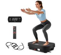 Plateforme Vibrante, Plaque Vibrante Puissante pour Le Renforcement et la Mise en Forme des Muscles, Contrôle Automatique de la Vitesse