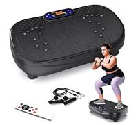 Plateforme vibrante pour entraînement Complet du Corps, avec Bandes de résistance et variateur de Vitesse, pour entraînement à Domicile