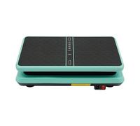 Plateforme vibrante pour entraînement complet du corps - Moteur 200 W - 1 à 99 vitesses - Capacité de charge de 150 kg - Télécommande - Bandes de résistance incluses (vert)