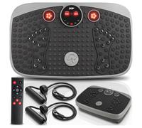 Plateforme vibrante pour exercices et musculation, haut-parleur Bluetooth,