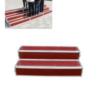 Plateformes de chœur Robustes pour salles de Spectacle, Plateformes de chœur Portables à 2 Niveaux, bancs d'escalier pour salles de Classe, tabourets de Concert de 59 cm pour Usage commercia