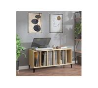 vidaXL Armoire à Disques, Armoire Latérale avec Rangement, Meuble pour Tourne-Disque, Buffet de Salon, Moderne, Chêne Sonoma Bois d'Ingénierie https://www.fnac.com/mp48869552/vidaXL-Armoire-a-disques-chene-sonoma-100x38x48-cm-bois-d-ingenierie/w-4?oref=c0b4b524-cfcc-61d0-e058-85cf595caafa