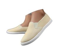Plates Chaussures Femme Légères Semelle Bateau Plates Chausson Antidérapants Classiques Décontractées Mocassins Chausson Bout Chaussures Loafers Basses Sexy Pantoufle Ete Mocassin (Khaki, 43)