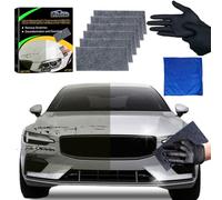 PLATEYTR 27pcs nano flash cloth anti-scratch, tissu pour enlever les rayures de la voiture, nano flash cloth pour réparer les rayures mineures de la peinture, nettoyage de l'entretien de la voiture