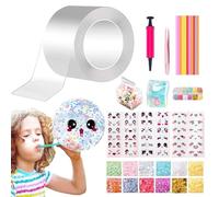 PLATEYTR 28 pièces, Nano Tape Bubble Kit, Magic Bubble Nano Tape pour les cadeaux d'anniversaire, les cadeaux de fête, etc.